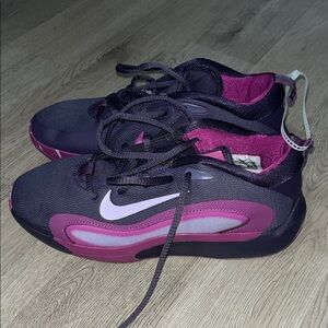 Nike Women's Sneakers - Purple and Pink